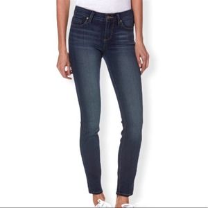 PAIGE VERDUGO ANKLE SKINNY JEANS DARK BLUE SIZE 27